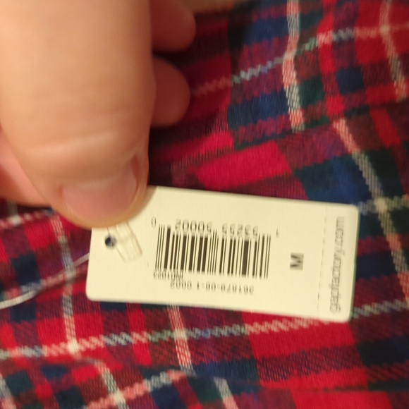 Gap body sleep shorts plaid size medium - Picture 5 of 6